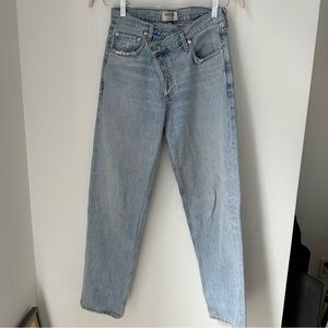 AGOLDE Criss Cross Jeans size 25